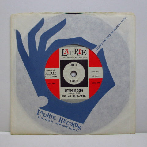 DION & THE BELMONTS - I've Cried Before (Juke Stereobox)