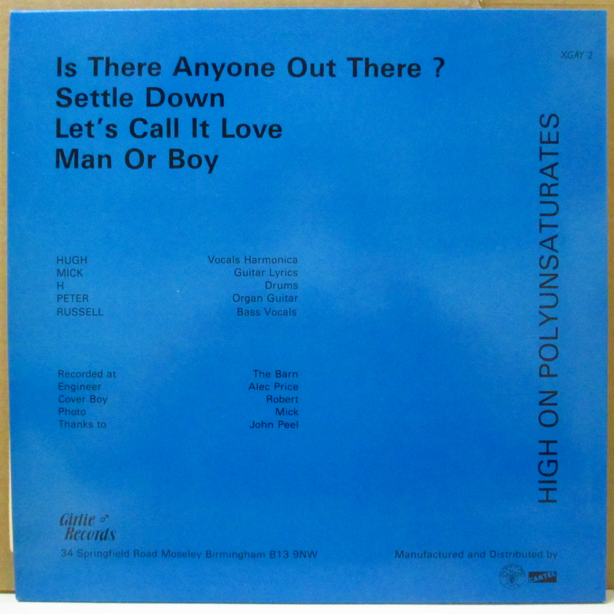 MIGHTY MIGHTY (マイティ・マイティ) - Is There Anyone Out There ? +3 (UK Orig.12")