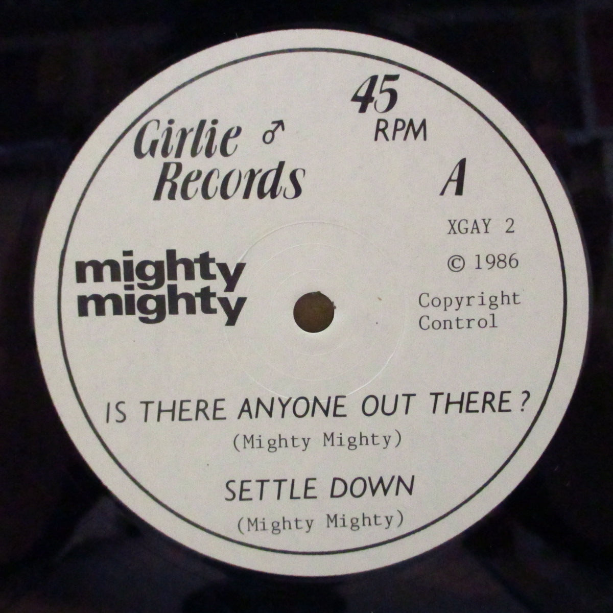 MIGHTY MIGHTY (マイティ・マイティ) - Is There Anyone Out There ? +3 (UK Orig.12")