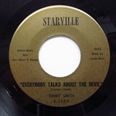TIMMY SMITH (ティミー・スミス) - Everybody Talks About The Devil (Orig)
