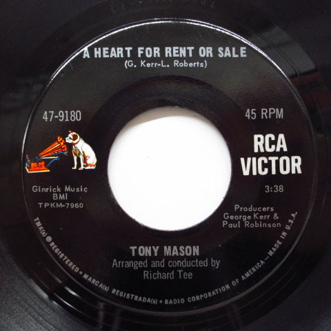 TONY MASON (トニー・メイソン) - Scram (Orig)