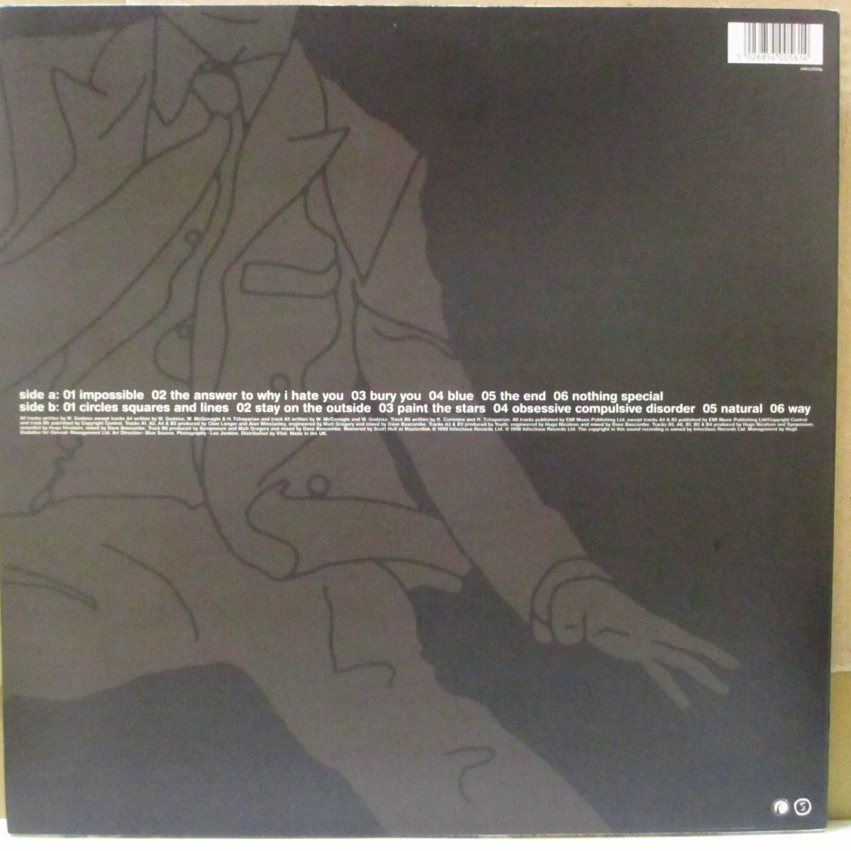 SYMPOSIUM (シンポジウム) - On The Outside (UK Limited LP+Inner,Poster)