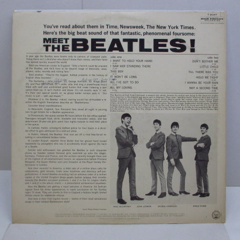 BEATLES (ビートルズ) - Meet The Beatles ! (US オリジナル「モノラル」 LP/初回「茶色ロゴ」ジャケ)