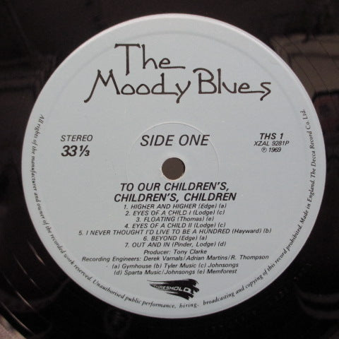 MOODY BLUES (ムーディー・ブルース) - To Our Children's Children's Children (UK 80's Re LP/GS)