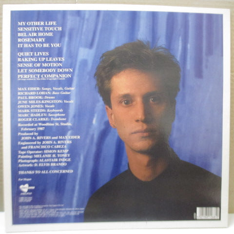 MAX EIDER - The Best Kisser In The World (UK RE LP)