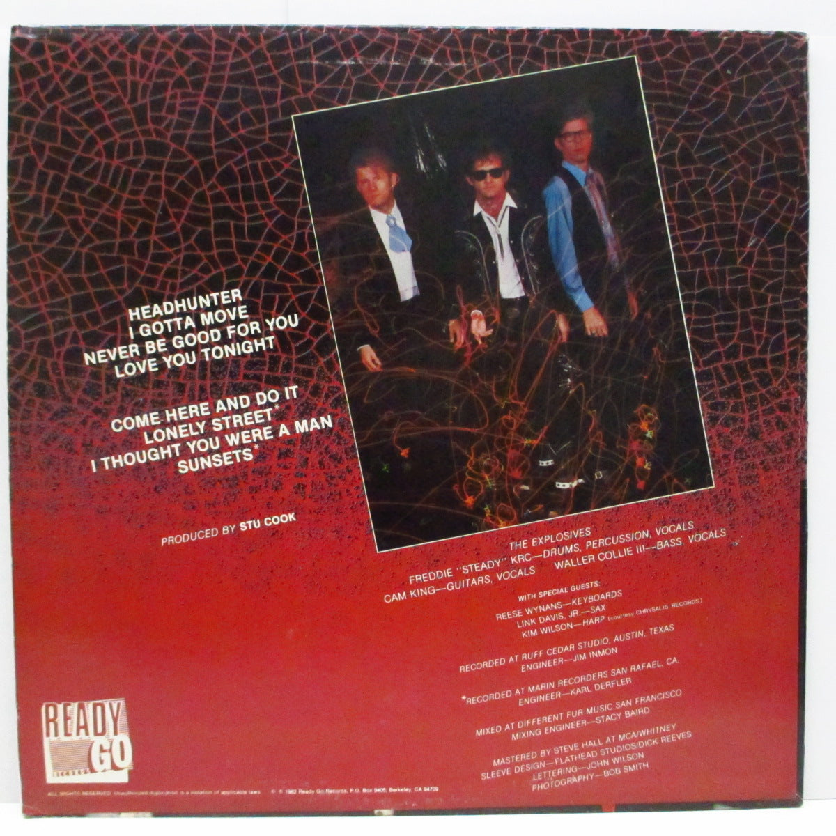 EXPLOSIVES, THE (ジ・エクスプローシヴス) - Restless Natives (US オリジナル LP+インサート)