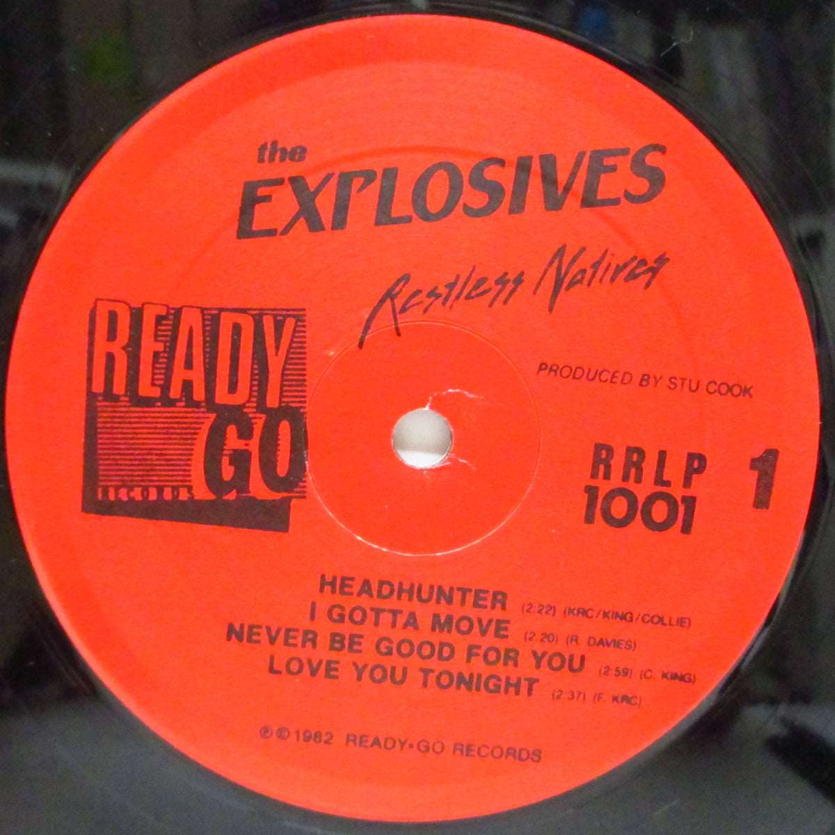 EXPLOSIVES, THE (ジ・エクスプローシヴス) - Restless Natives (US オリジナル LP+インサート)