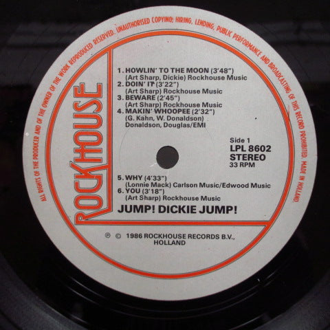 JUMP DICKIE JUMP - Jump! Dickie Jump!