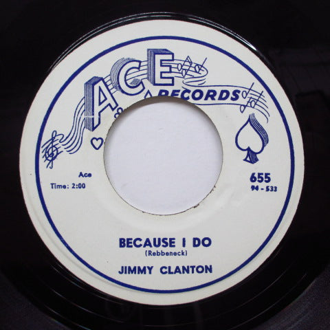 JIMMY CLANTON - Because I Do (Orig+PS)