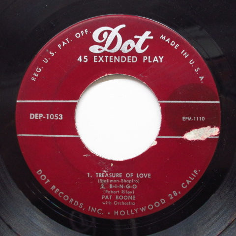 PAT BOONE - On Mike (US Orig.EP)