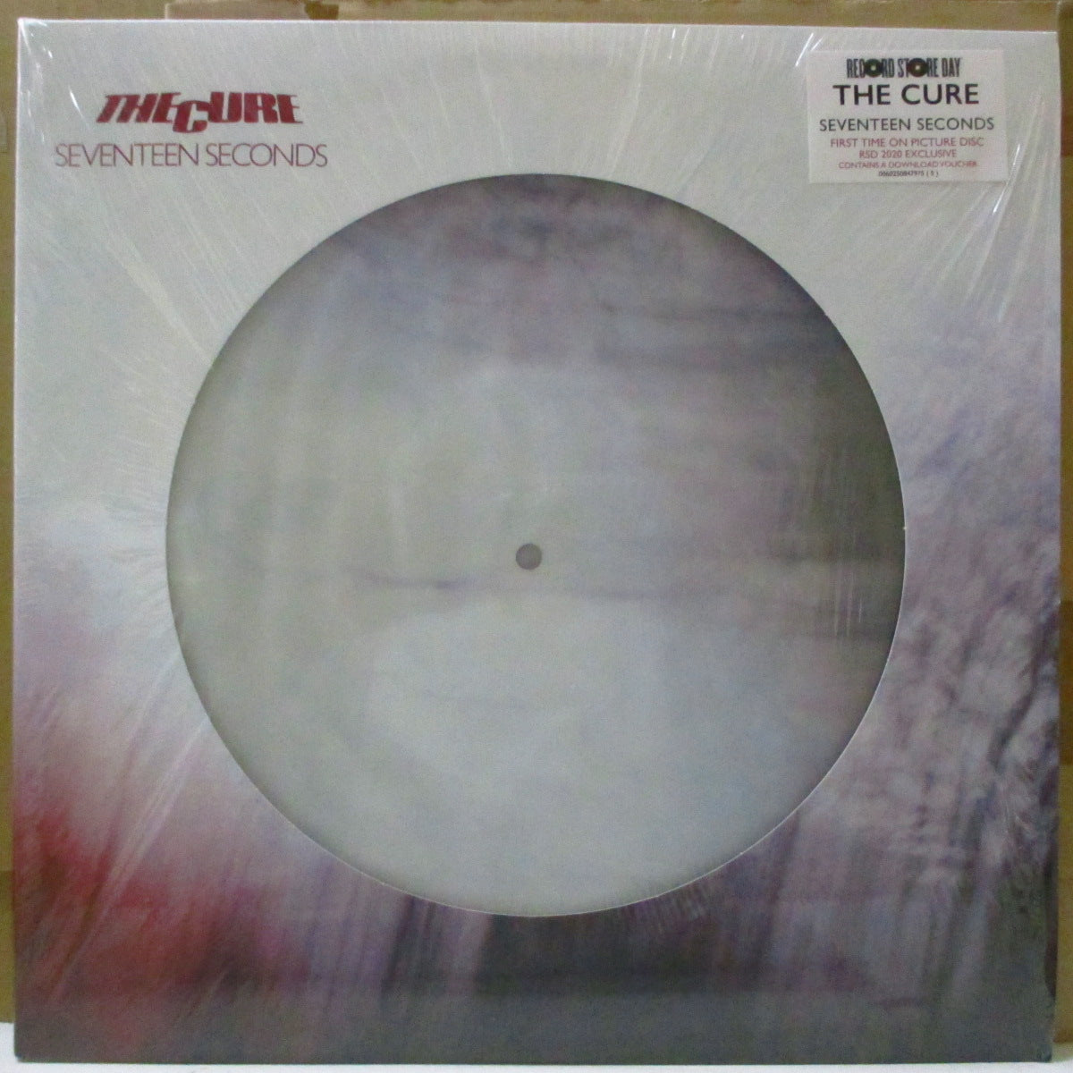 CURE, THE (ザ・キュアー) - Seventeen Seconds (EU RSD 2020 限定再発ピクチャー LP/ステッカー付きマット片面ダイカットジャケ)