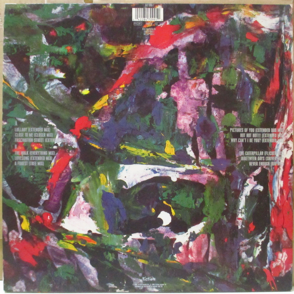 CURE, THE (ザ・キュアー) - Mixed Up (UK オリジナル 2xLP+インナー/レアステッカー2枚付きマットジャケ)