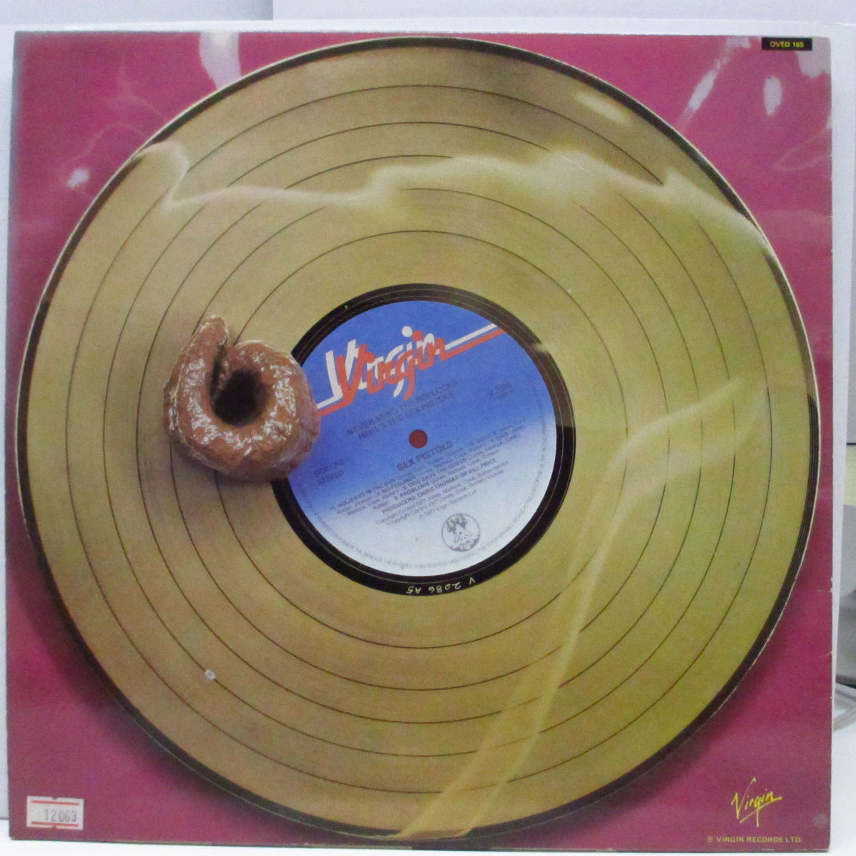 SEX PISTOLS (セックス・ピストルズ) - Flogging A Dead Horse (UK '86 再発「緑/赤ラベ」LP/OVED 165)