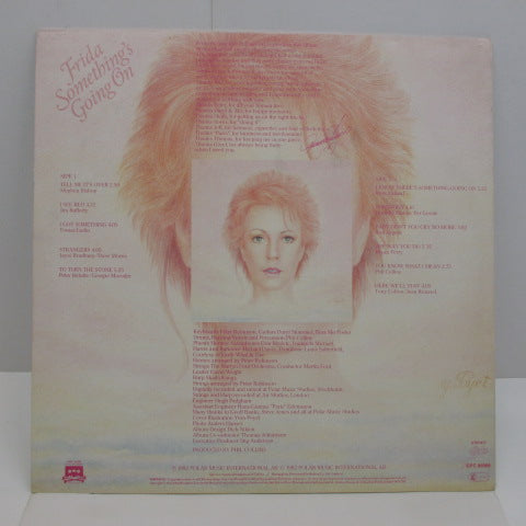 FRIDA (フリーダ) - Something's Going On (UK オリジナル LP+インナー) '82年アルバム