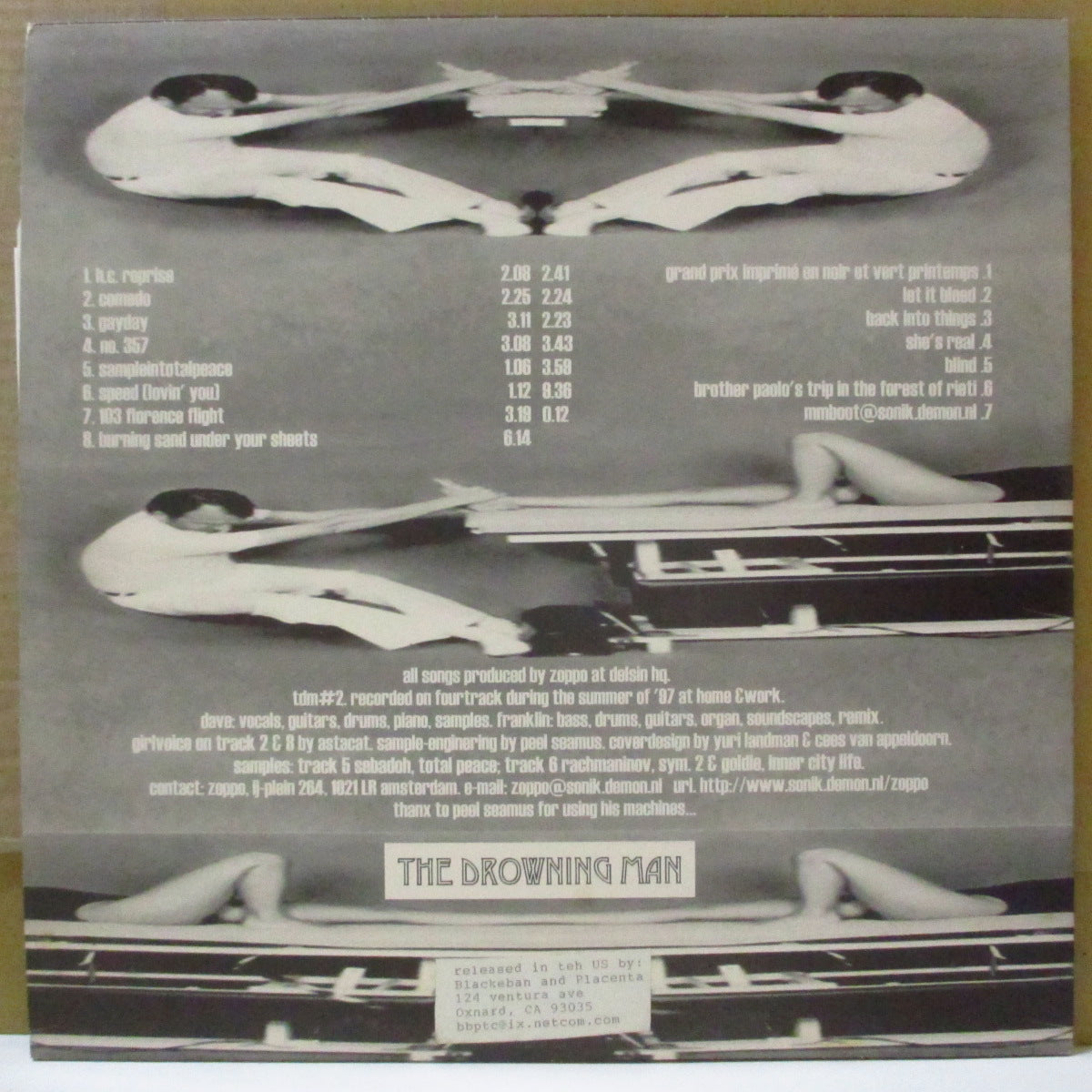 ZOPPO (ゾッポ) - Chi Pratica Lo Impare A Zoppicare ! (Dutch 500 Limited 12"/Black CVR)