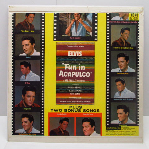 ELVIS PRESLEY (エルヴィス・プレスリー) - Fun In Acapulco (UK Orig)