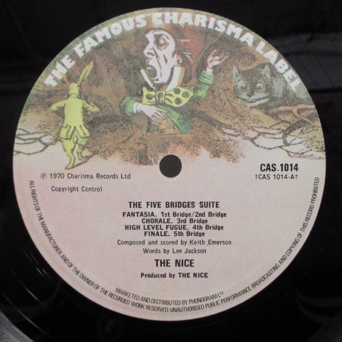 NICE (ナイス) - Five Bridges (UK 70's Re LP/GS)