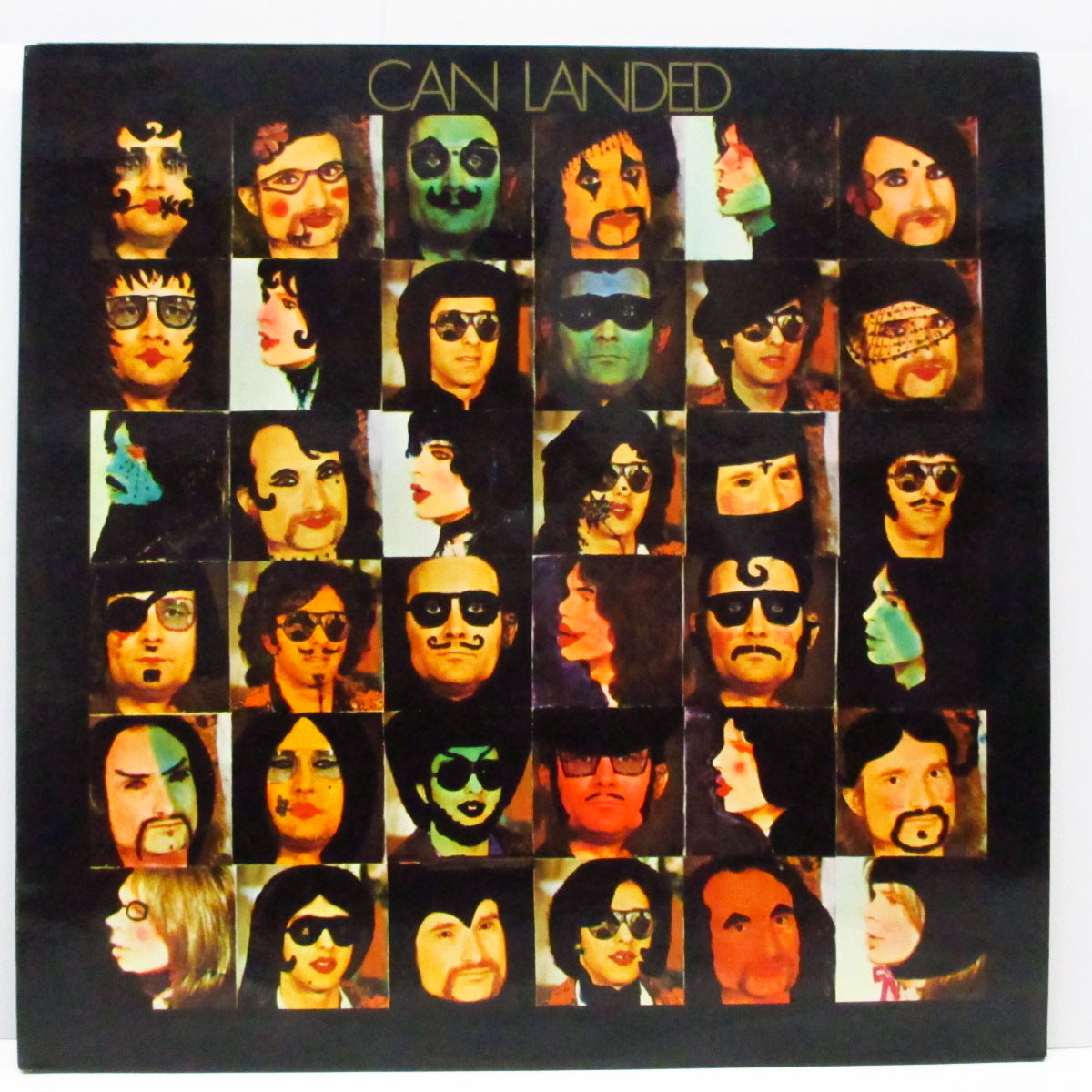 CAN (カン) - Landed (UK オリジナル「紫双子ビーナス、薄茶ラベ」LP/両面コーティングジャケ)