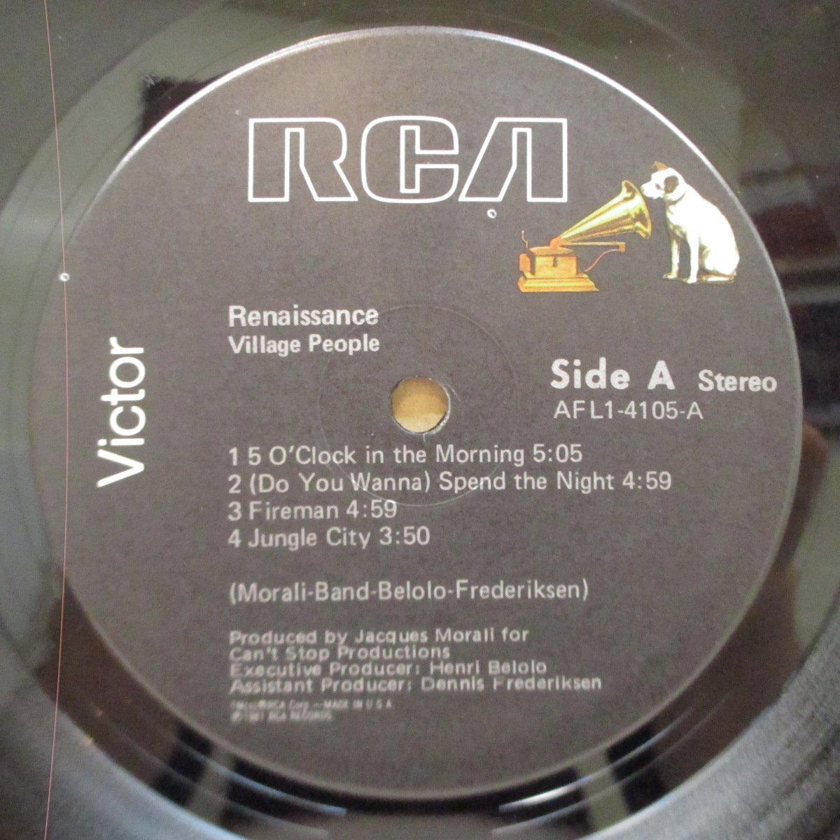 VILLAGE PEOPLE (ヴィレッジ・ピープル) - Renaissance (US Orig.LP)