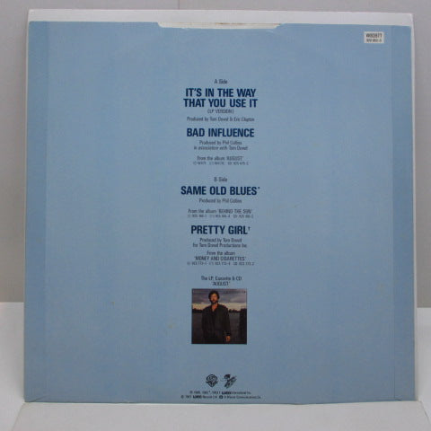 ERIC CLAPTON (エリック・クラプトン) - It's In The Way That You Use It (UK Orig.12")