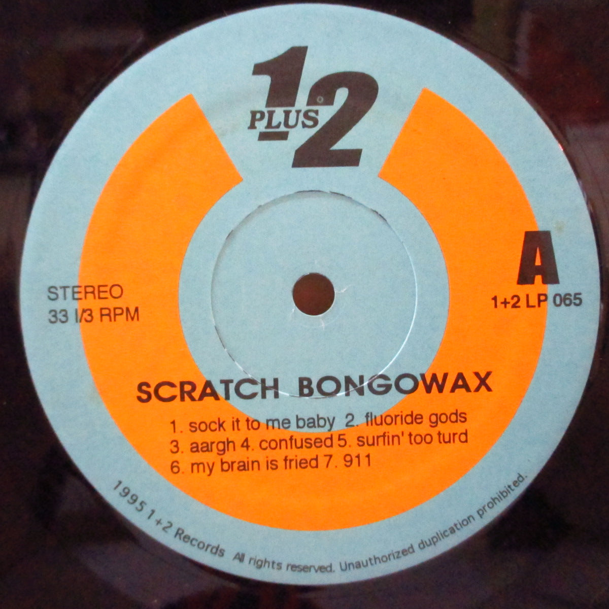 SCRATCH BONGOWAX (スクラッチ・ボンゴワックス) - S.T. (Japan Orig.LP)