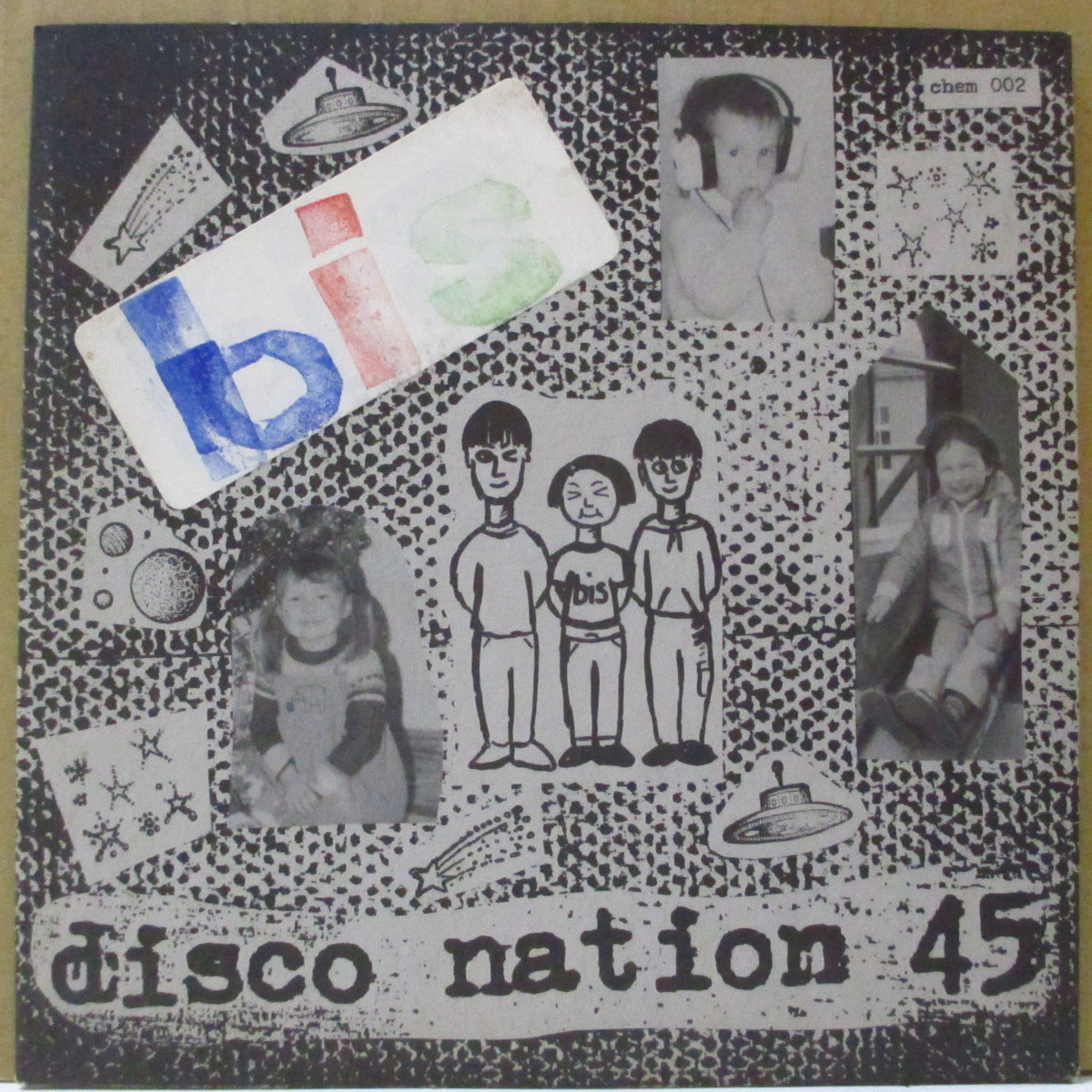 BIS (ビス) - Disco Nation 45 (UK Orig.7"/Die-Cut PS)