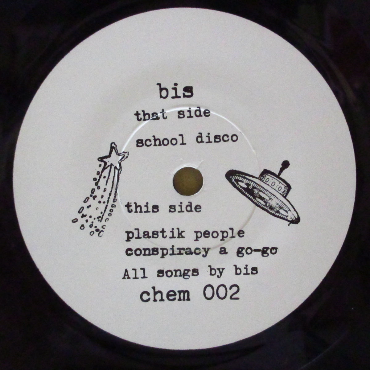 BIS (ビス) - Disco Nation 45 (UK Orig.7"/Die-Cut PS)