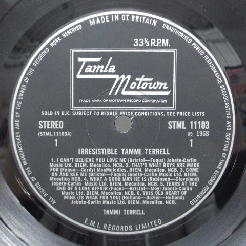 TAMMI TERRELL - Irresistible Tammi Terrell (UK:Orig.STEREO)