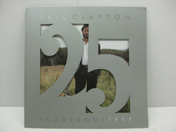 ERIC CLAPTON (エリック・クラプトン)  - 25 Programme 1988（UK Orig.Tour Program Book）