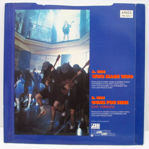 AC/DC (エーシー・ディーシー) - Who Made Who (UK Orig.7"+PS)
