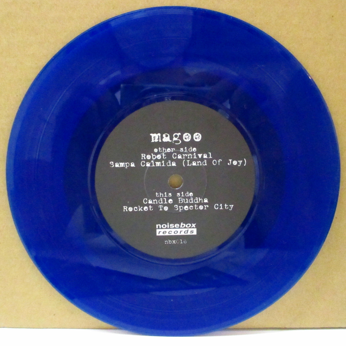 MAGOO (マグー) - Robot Carnival +3 (UK Orig.Blue Vinyl 7")