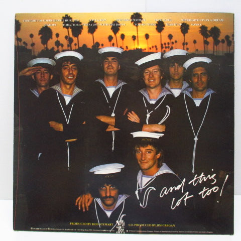 ROD STEWART (ロッド・スチュワート) - Tonight I'm Yours (UK オリジナル LP+Inner)