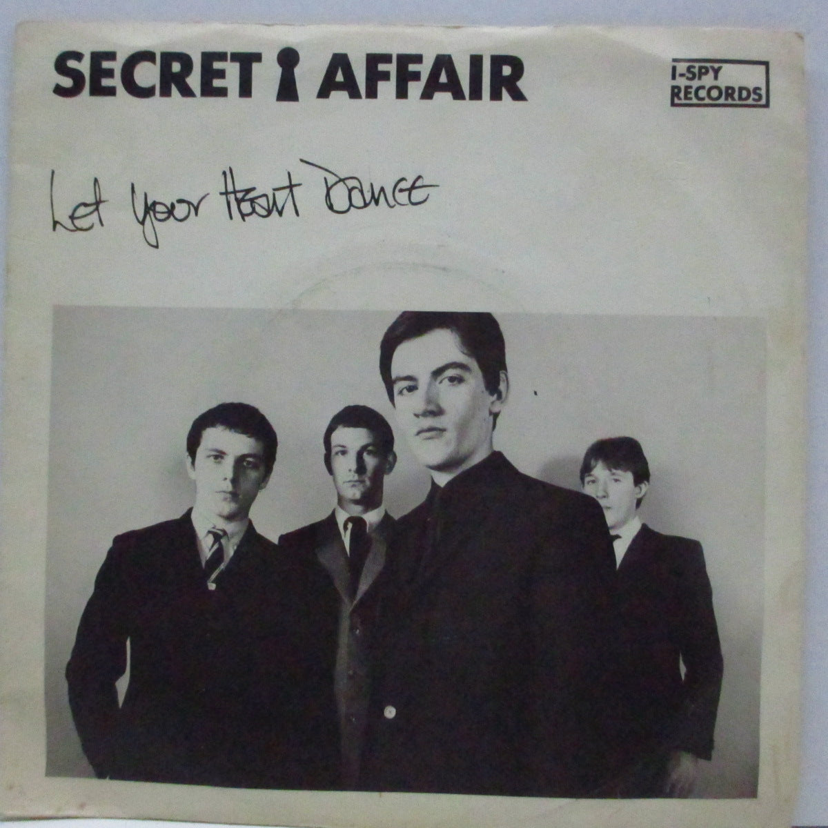 SECRET AFFAIR (シークレット・アフェア) - Let Your Heart Dance (UK '79 再発「小穴シルバーラベ」7"+マット・ソフト紙ジャケ)