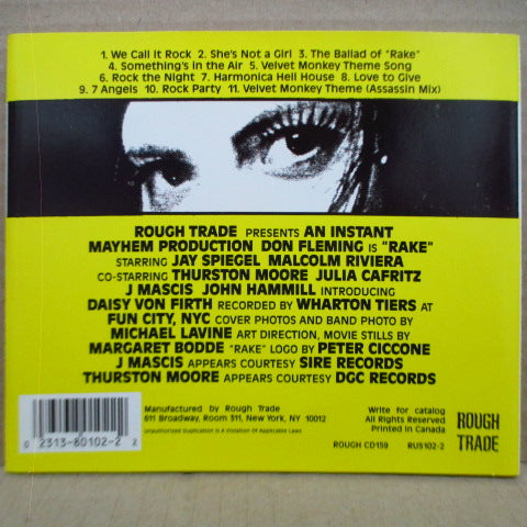 VELVET MONKEYS-Rake (US Orig.CD)