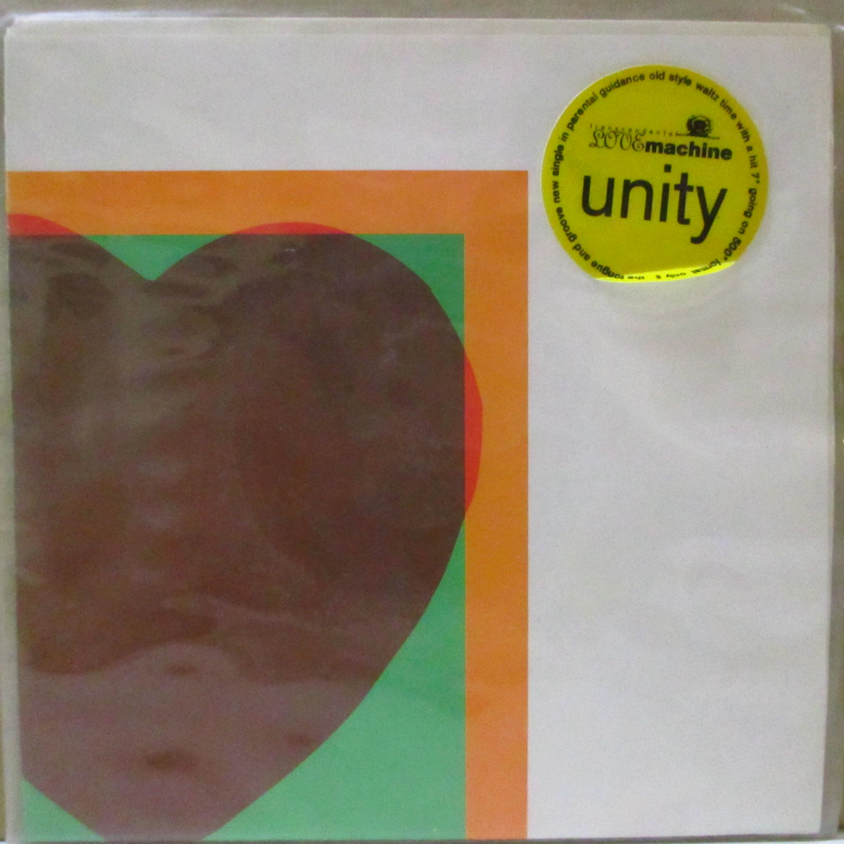 TRANSCENDENTAL LOVE MACHINE (トランセンデンタル・ラヴ・マシーン) - Unity (UK 500 Limited 7"+Stickered PVC)