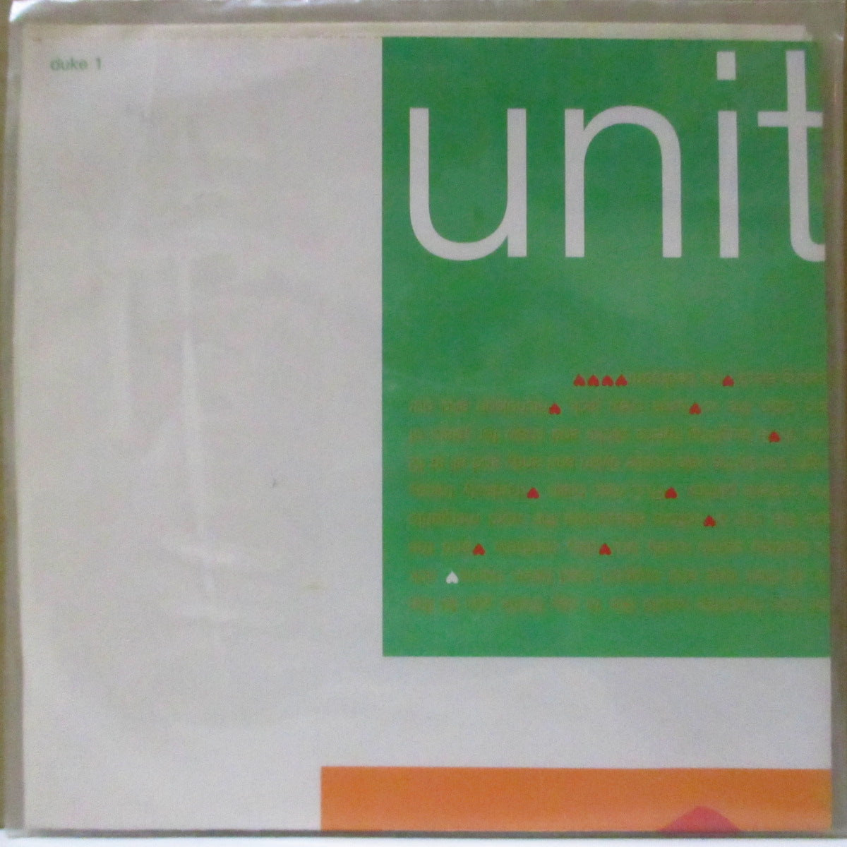 TRANSCENDENTAL LOVE MACHINE (トランセンデンタル・ラヴ・マシーン) - Unity (UK 500 Limited 7"+Stickered PVC)