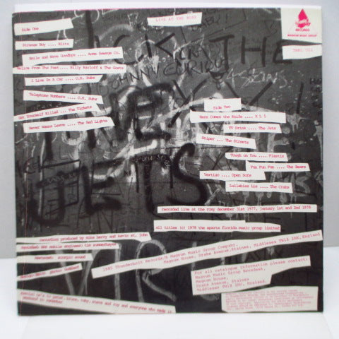 V.A. (UKパンクのライブ・コンピ)- Live At The Roxy (UK '85 再発別ジャケ LP/THBL 011)