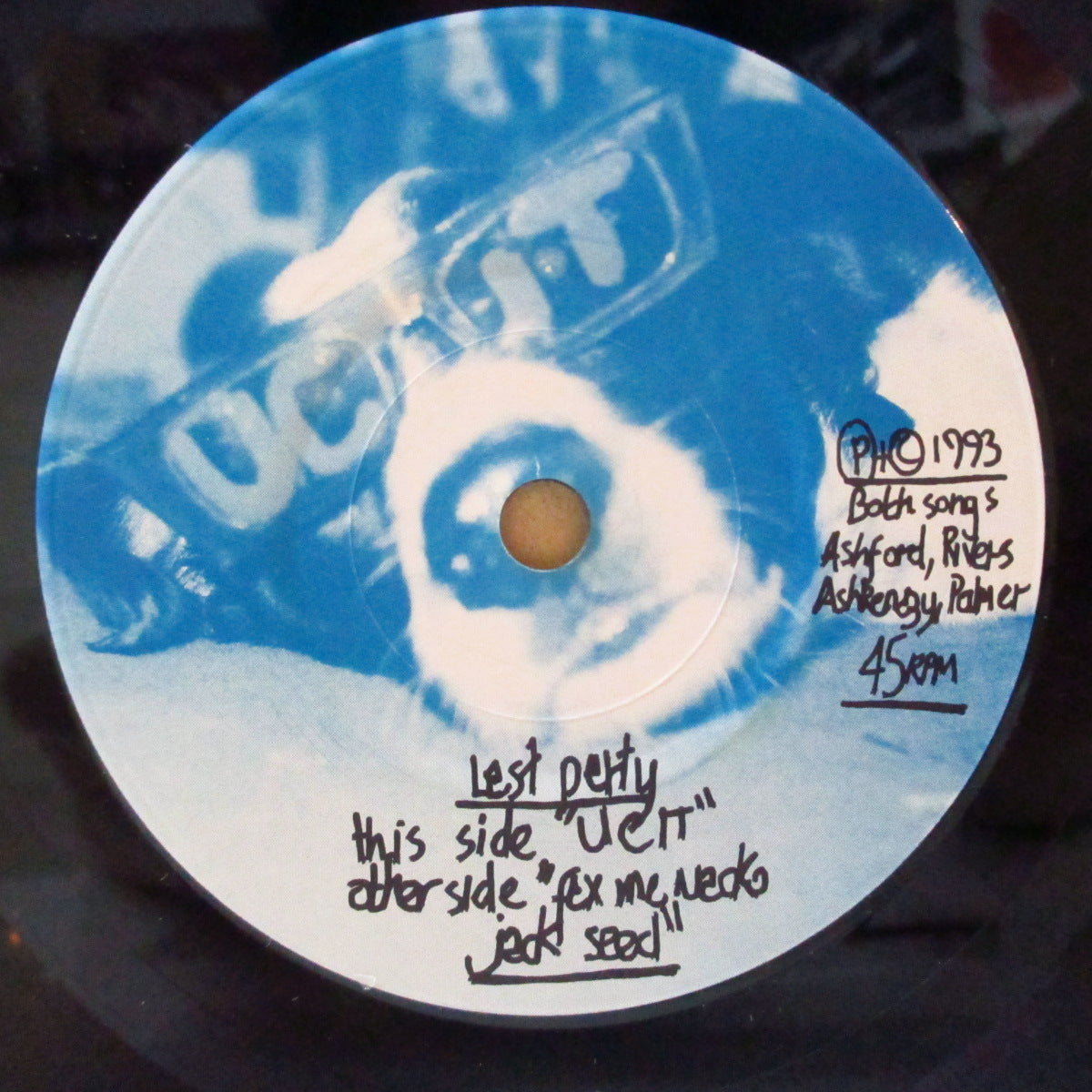 LAST PARTY (ラスト・パーティ) - Ucit (UK Orig.7""+Insert/Numbered Stickered PS)