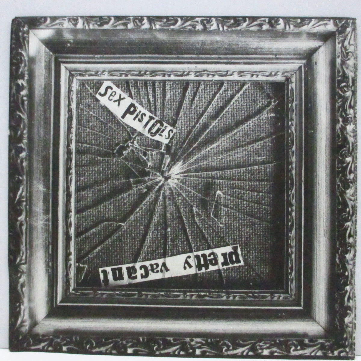 SEX PISTOLS (セックス・ピストルズ) - Pretty Vacant (UK オリジナル「黒文字リム・ギザ有りブルーラベ・フラットセンター」7"+PS)