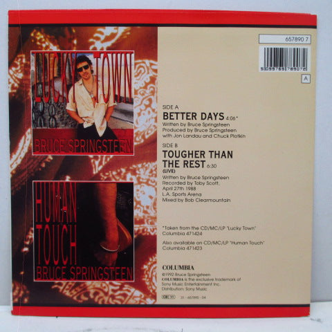 BRUCE SPRINGSTEEN-Better Days (Dutch Orig + PS)