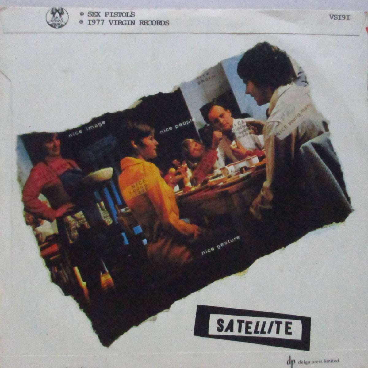 SEX PISTOLS (セックス・ピストルズ) - Holidays In The Sun (UK オリジナル「ブルーラベ」7"+PS)