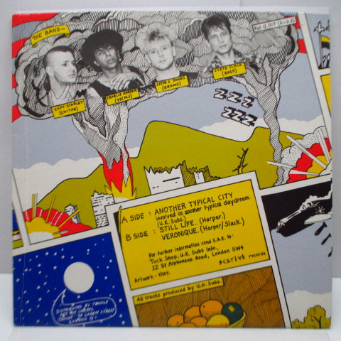 U.K. SUBS (U.K. サブス) - Another Typical City Involved In Another Typical Daydream (UK Orig.12")