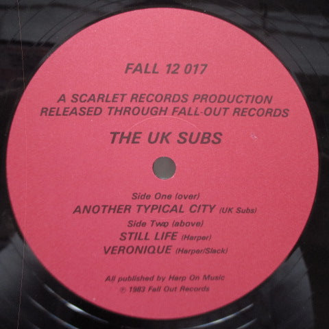 U.K. SUBS (U.K. サブス) - Another Typical City Involved In Another Typical Daydream (UK Orig.12")