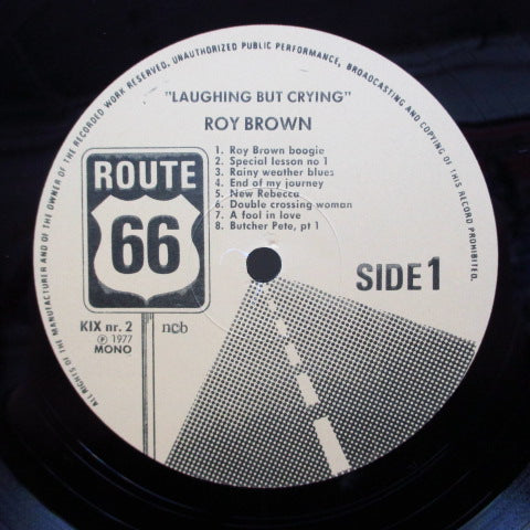ROY BROWN (ロイ・ブラウン) - Laughing But Crying (SWEDEN Orig.)