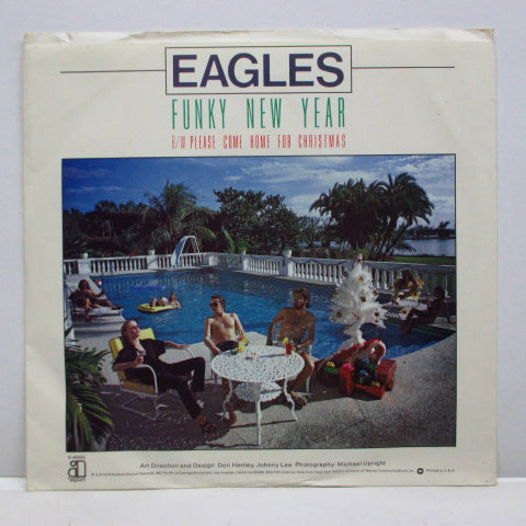 EAGLES (イーグルス) - Please Come Home For Christmas (US 80's Re 7"+PS)