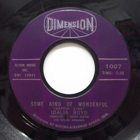 IDALIA BOYD-Hula Hoppin '/ Some KInd Of Wonderful