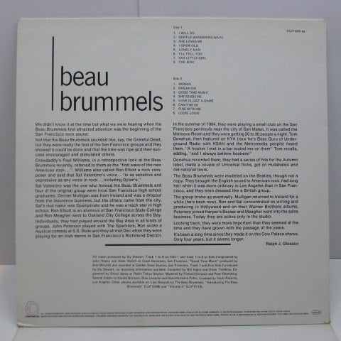 BEAU BRUMMELS - Good Time Music:Vol.3 (German Orig.Black Vinyl LP)