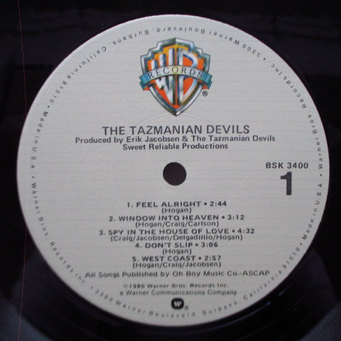 TAZMANIAN DEVILS, THE (タズマニアン・デヴィルズ) - S.T. (US Orig.LP)
