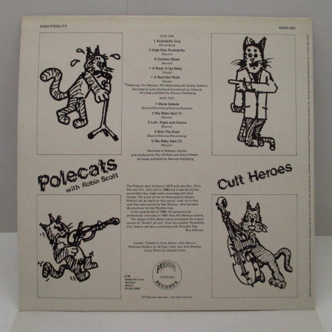 POLECATS - Cult Heroes (UK Orig.LP)