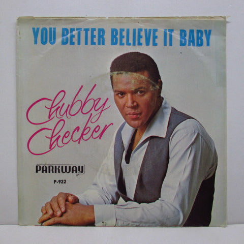 CHUBBY CHECKER - She Wants T'swim (Orig+PS)